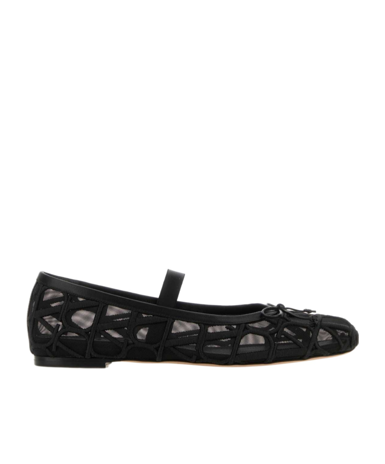 Valentino Flats In Black