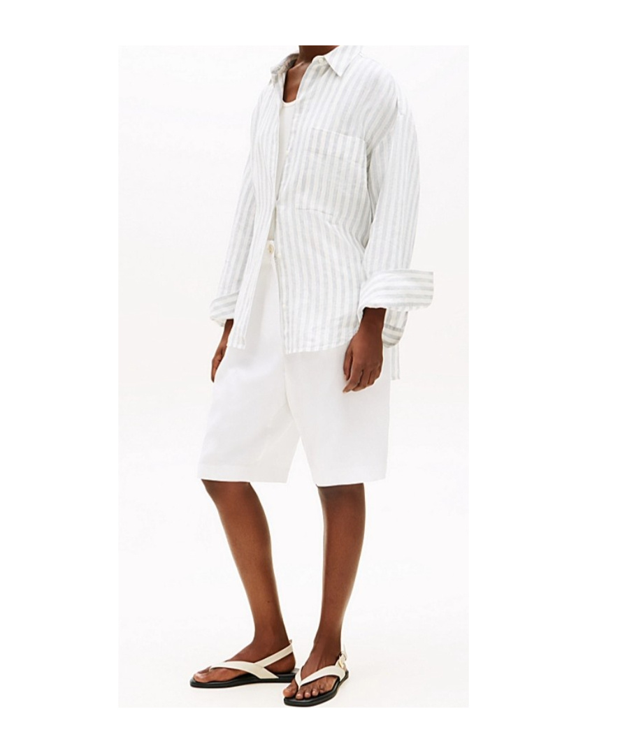 Tommy Hilfiger Long Sleeve Shirt In White