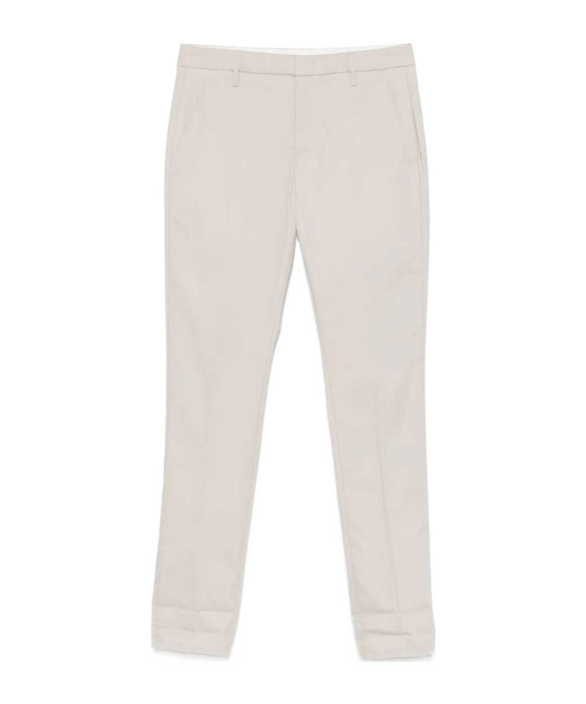 Dondup Belt Loops Slacks In White