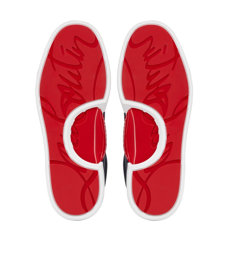 Shop Christian Louboutin Jimmy Low-cut Casual Shoes In Black