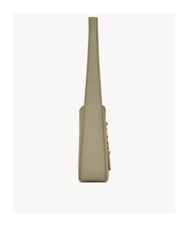 Saint Laurent Mini Le 5 À 7 In Smooth Leather In Brown