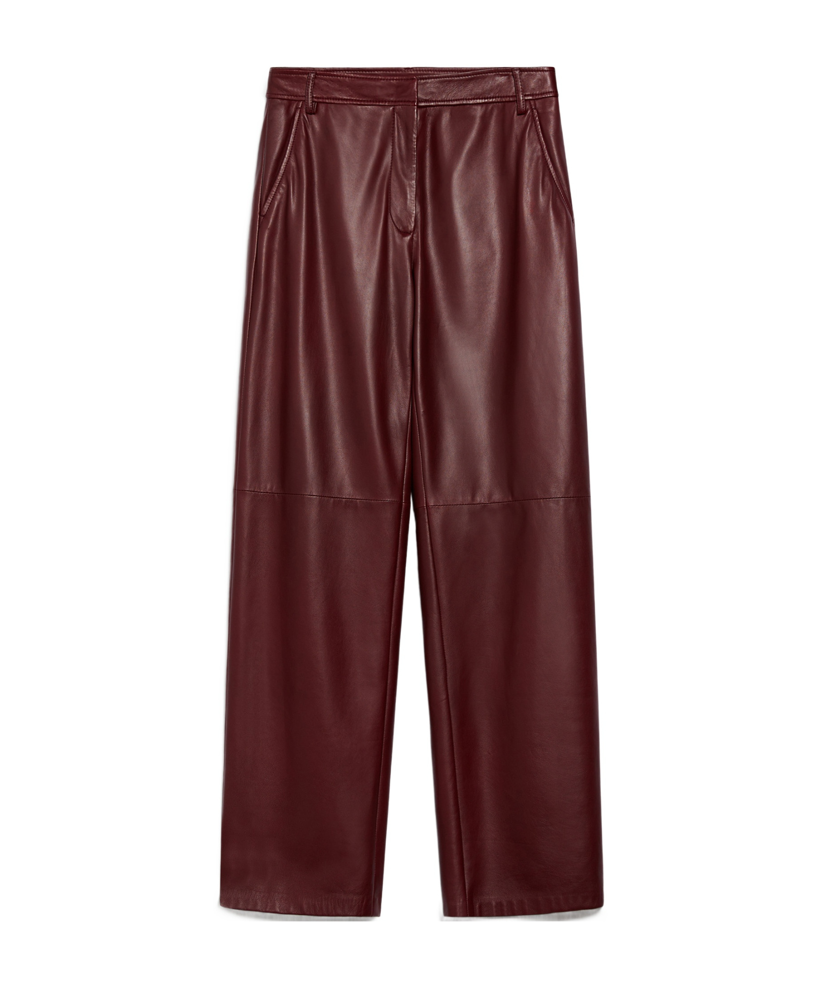 Max Mara Belt-loop Casual Pants In Brown