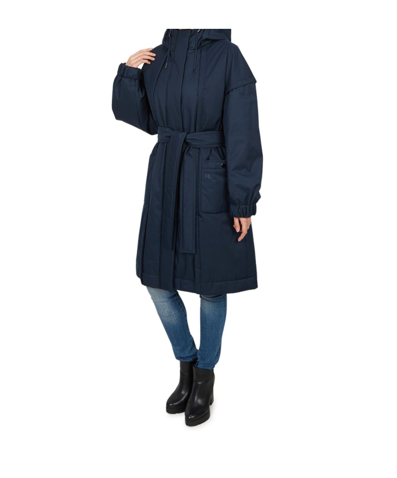 Max Mara Long Sleeve Jacket In Blue