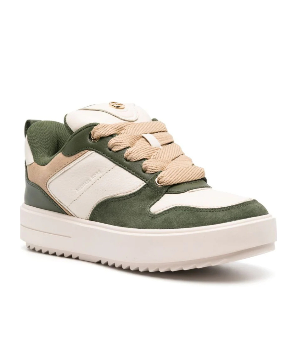 Michael Michael Kors Rumi Lace-up Sneakers In Pink