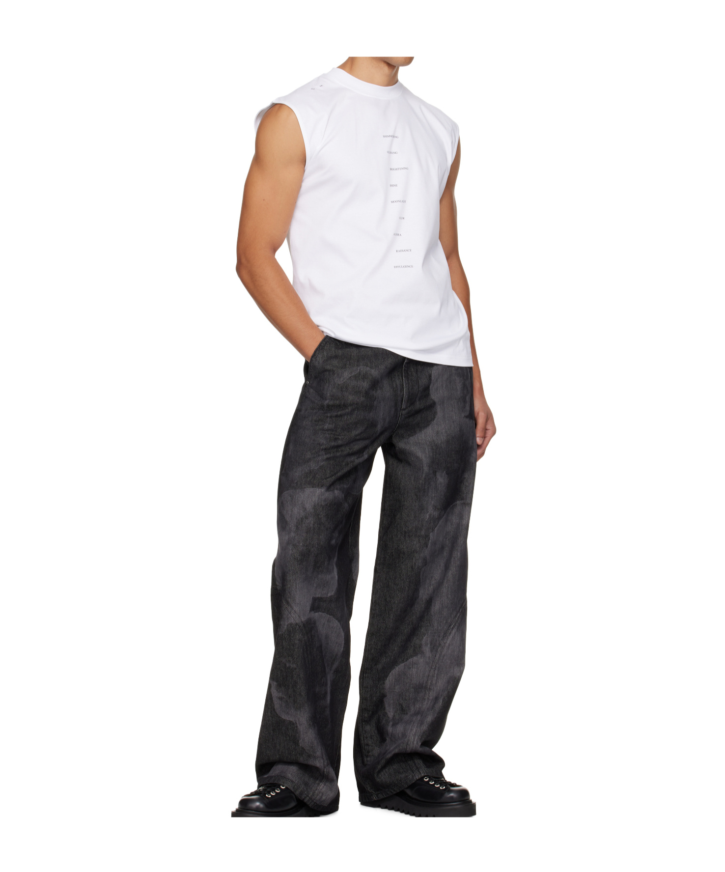 Heliot Emil Effulgence Vest In White
