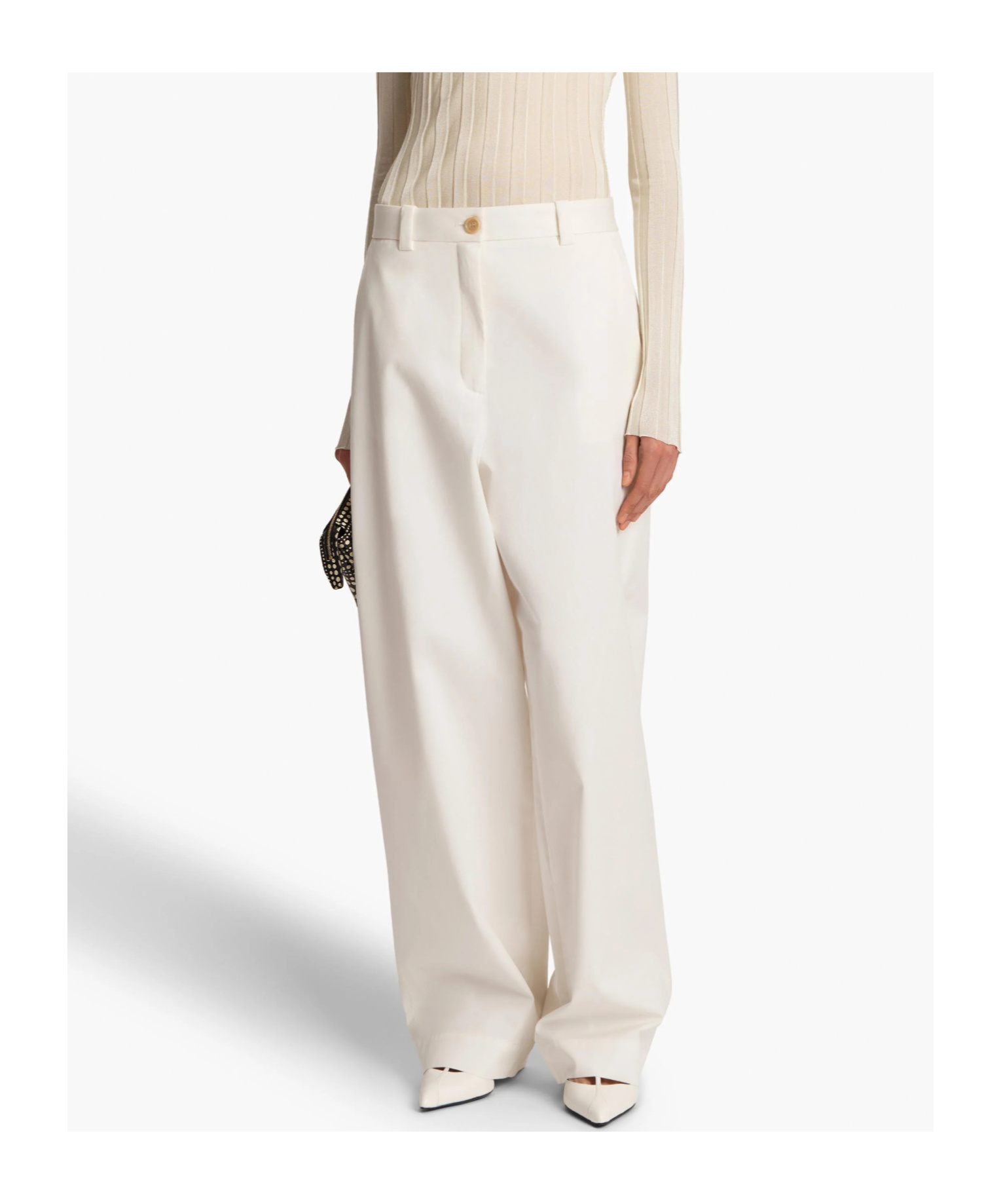 Khaite Gari Pant In White