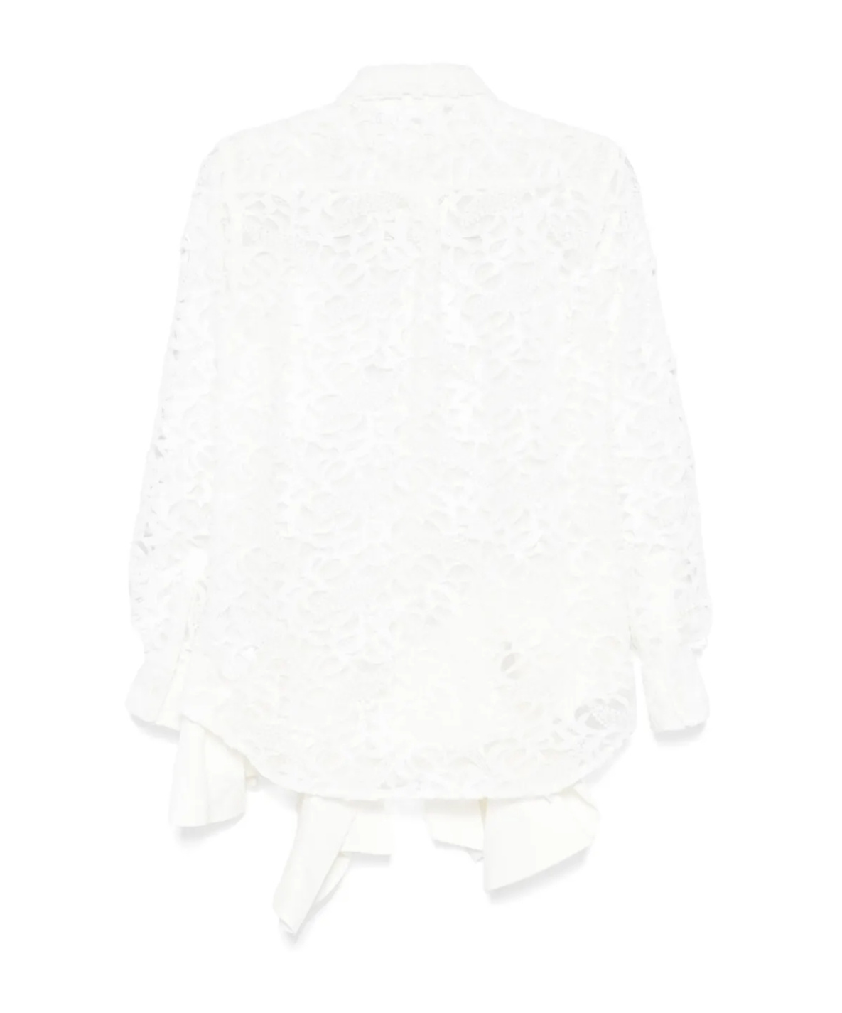 COMME DES GARÇONS GUIPURE-LACE SHIRT 