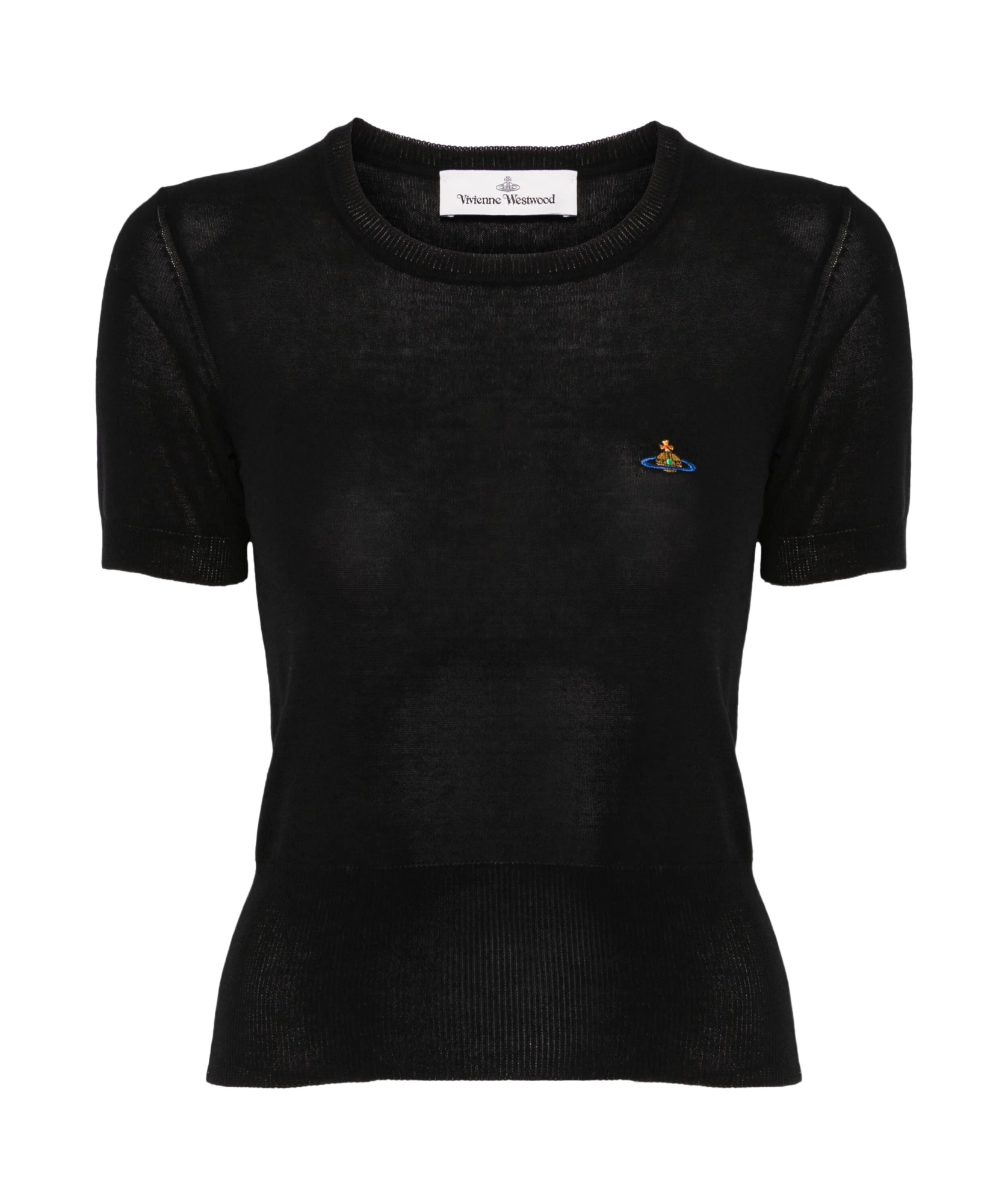 Shop Vivienne Westwood Short-sleeved T-shirt In Black