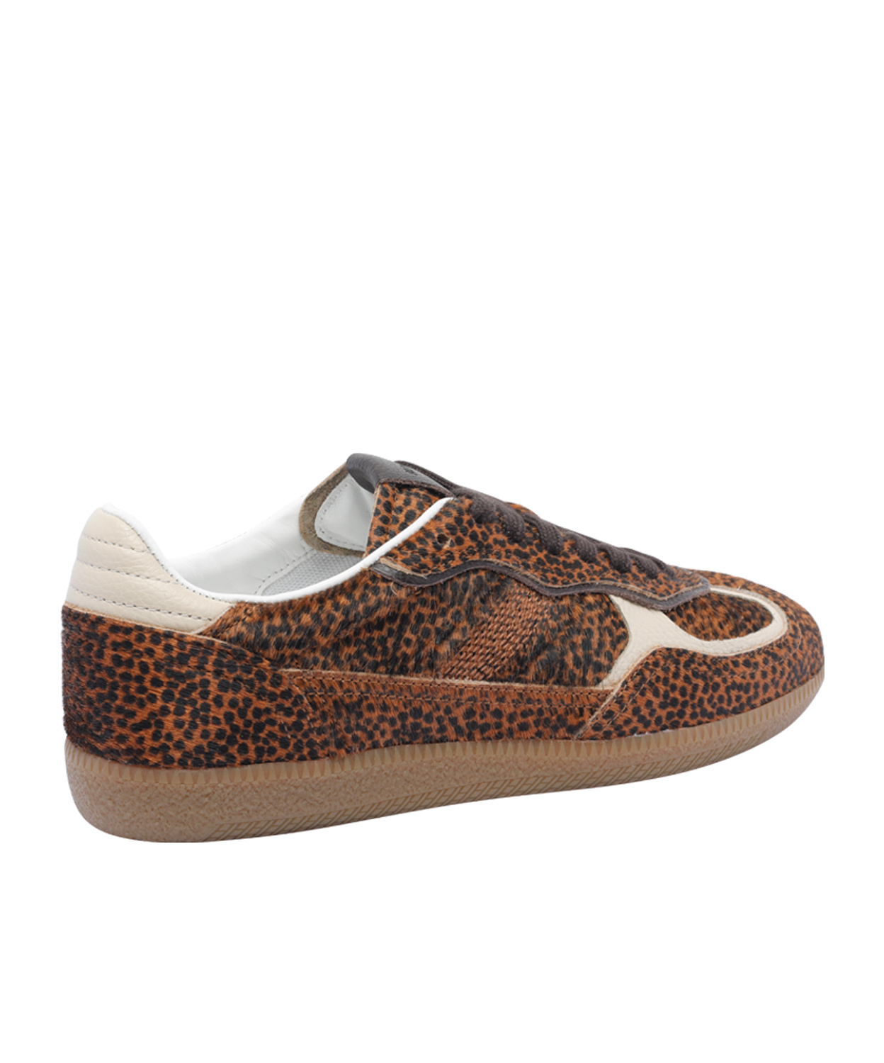 Shop Alohas Rife Soft  Leather Sneakers In Tan