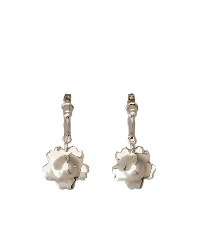 Roger Vivier Efflorescence Earrings In Metallic