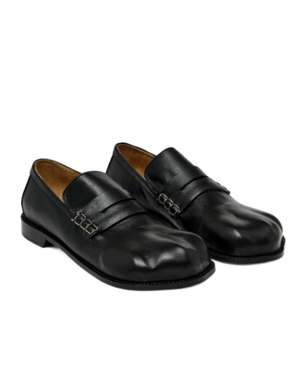 Jw Anderson Paw Loafer Moccasin In Black