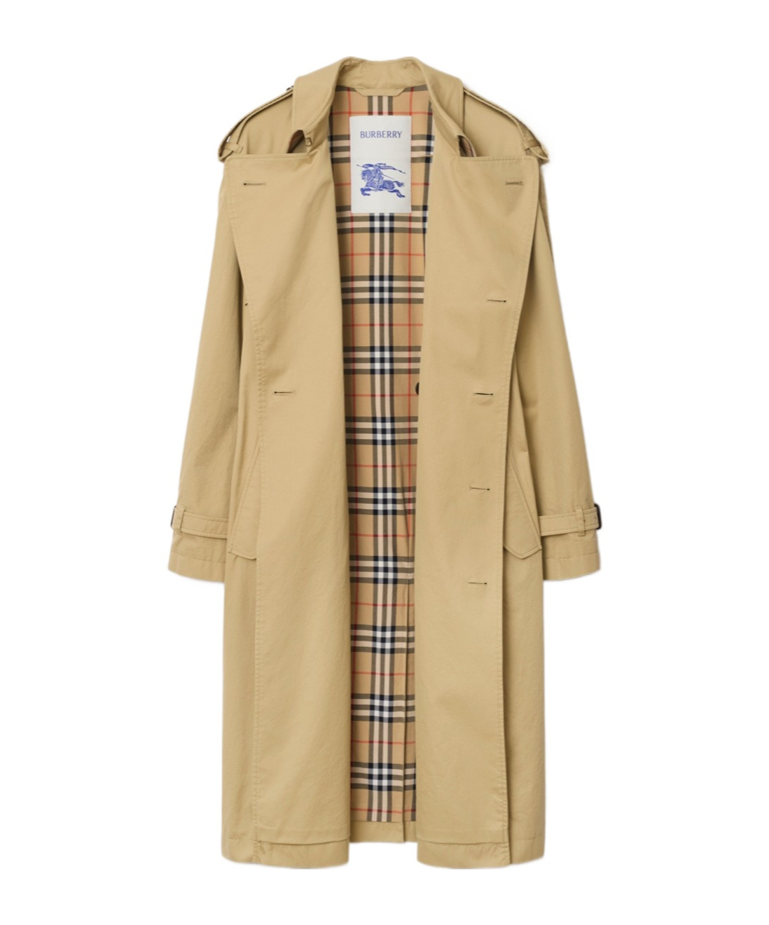 Burberry Mid-length Gabardine Trench Coat