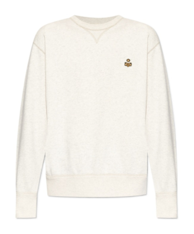 Isabel Marant Long-sleeved Sweater In White