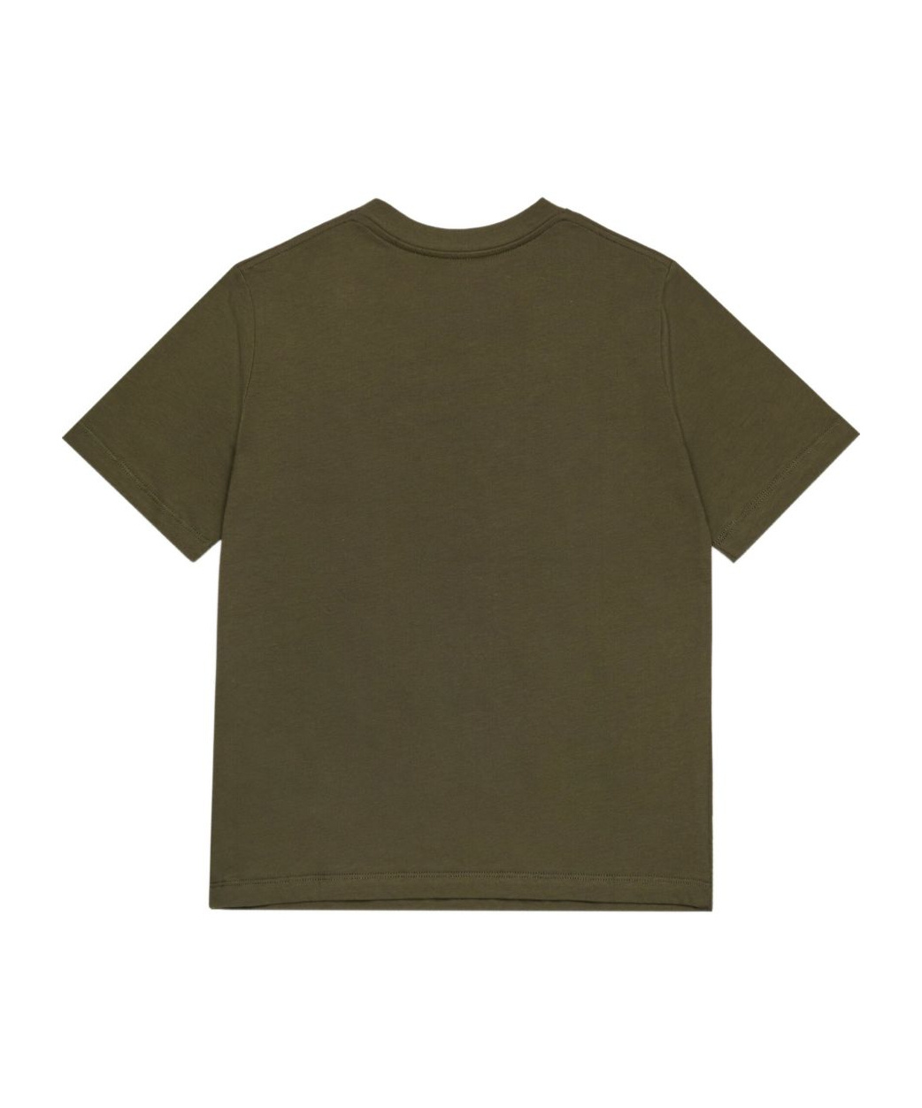 Mm6 Maison Margiela Number-print Cotton T-shirt In Green