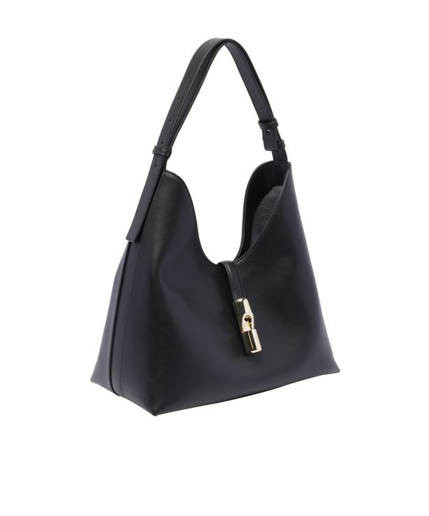 Furla Small Goccia Shoulder Bag In Black