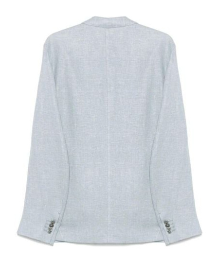 ZEGNA SLUB-TEXTURE BLAZER