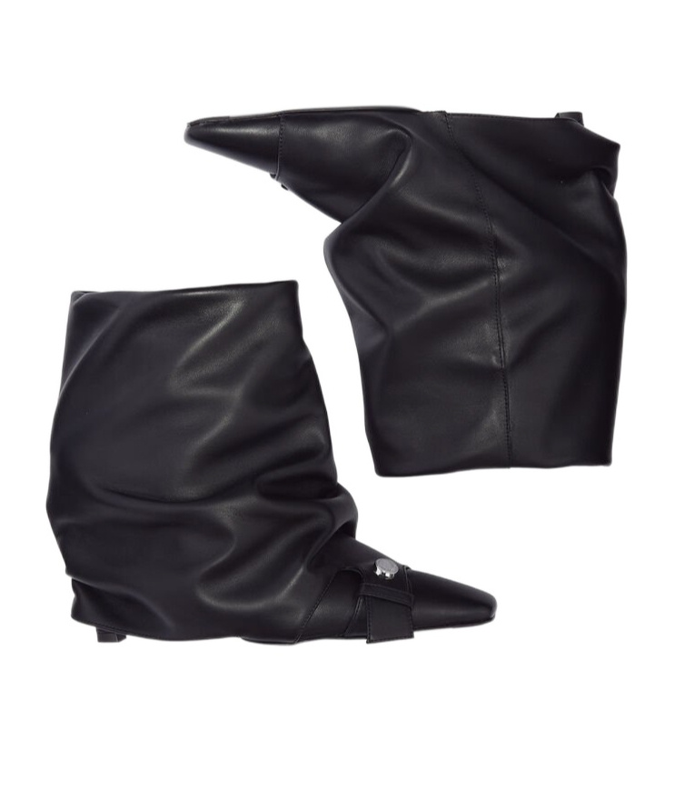 Attico Stivaletto ''juno'' Black In Black