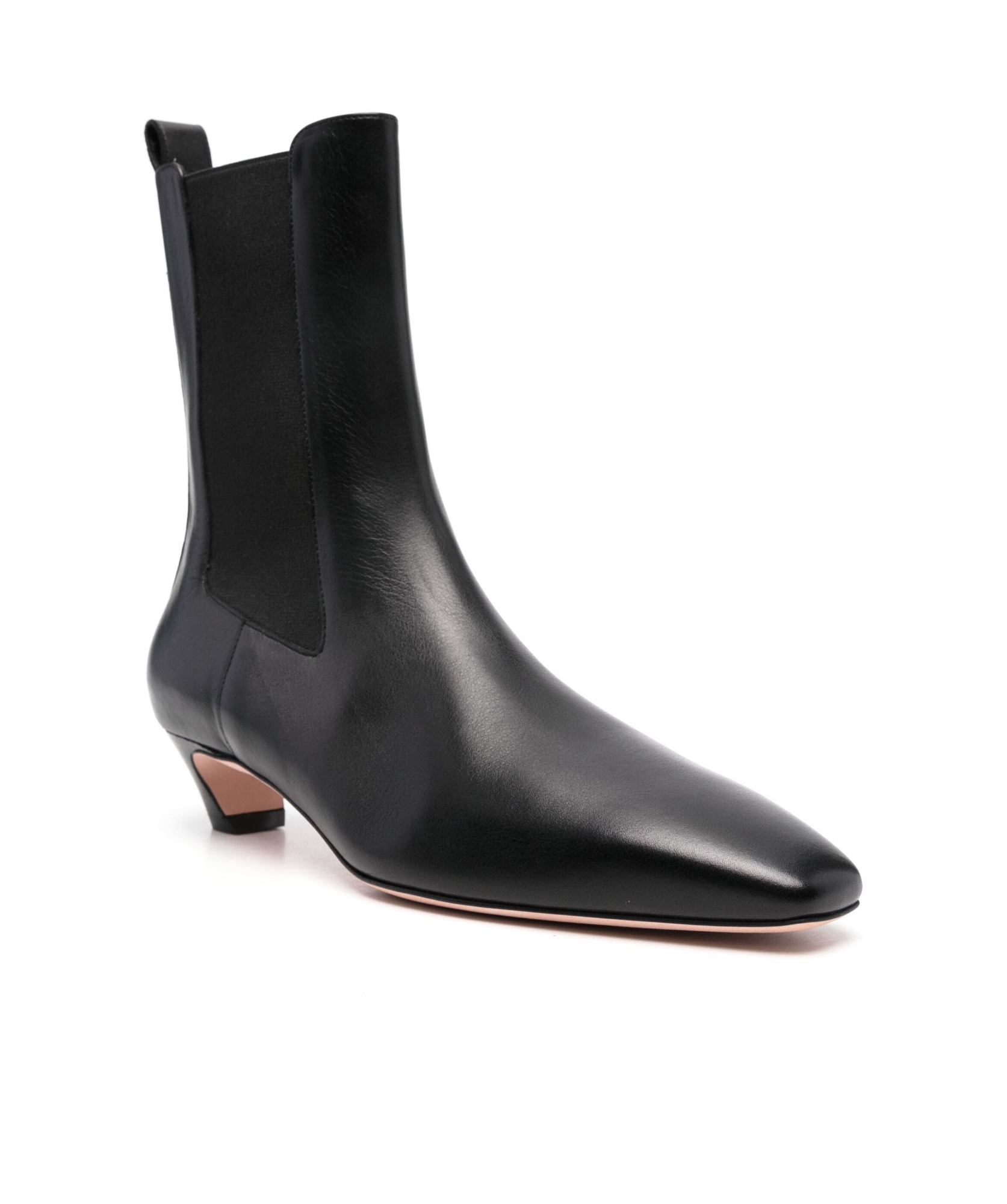 Bally Pointed Short Boots In Black