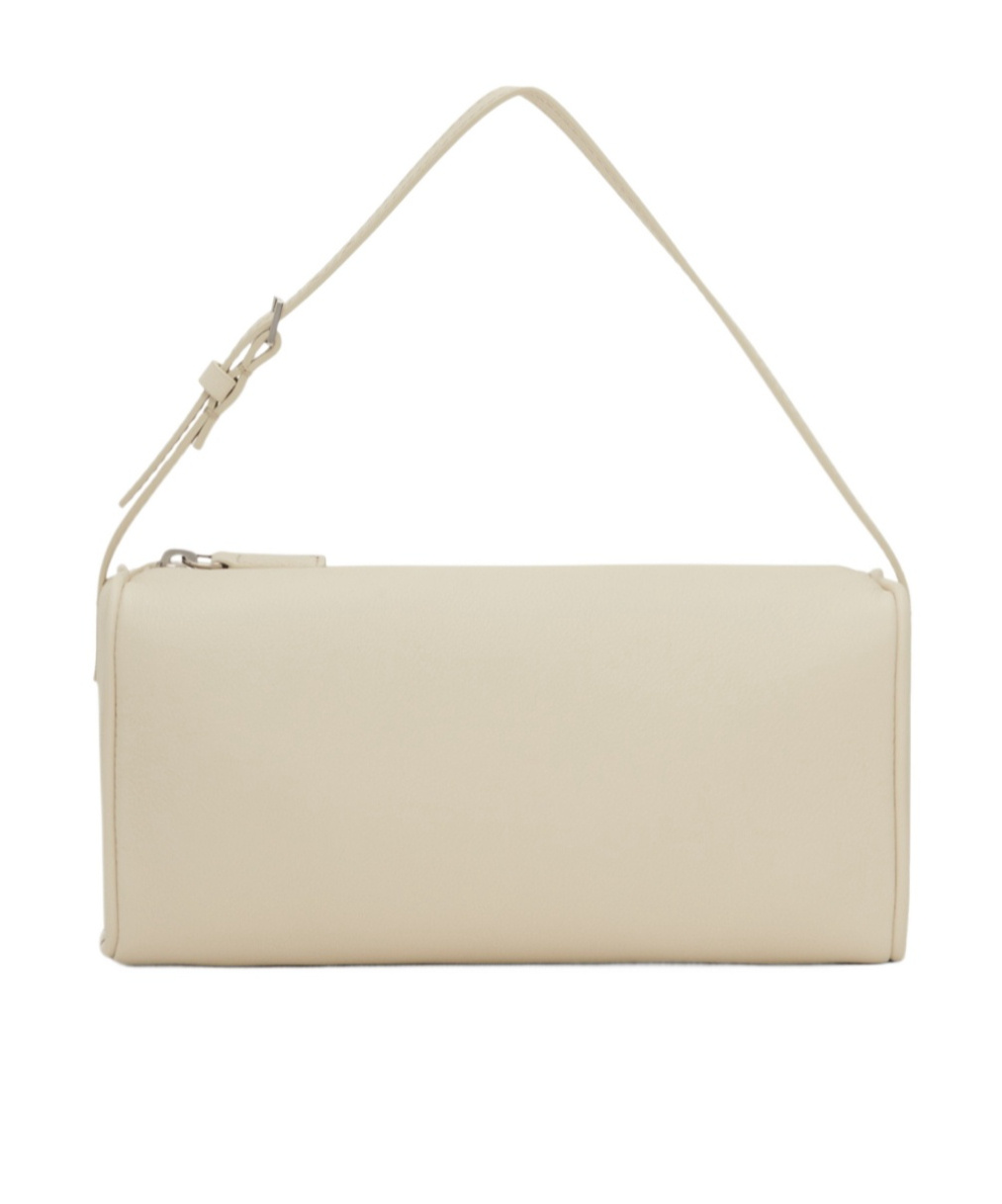 Shop The Row 90s Leather Tote Bag In White