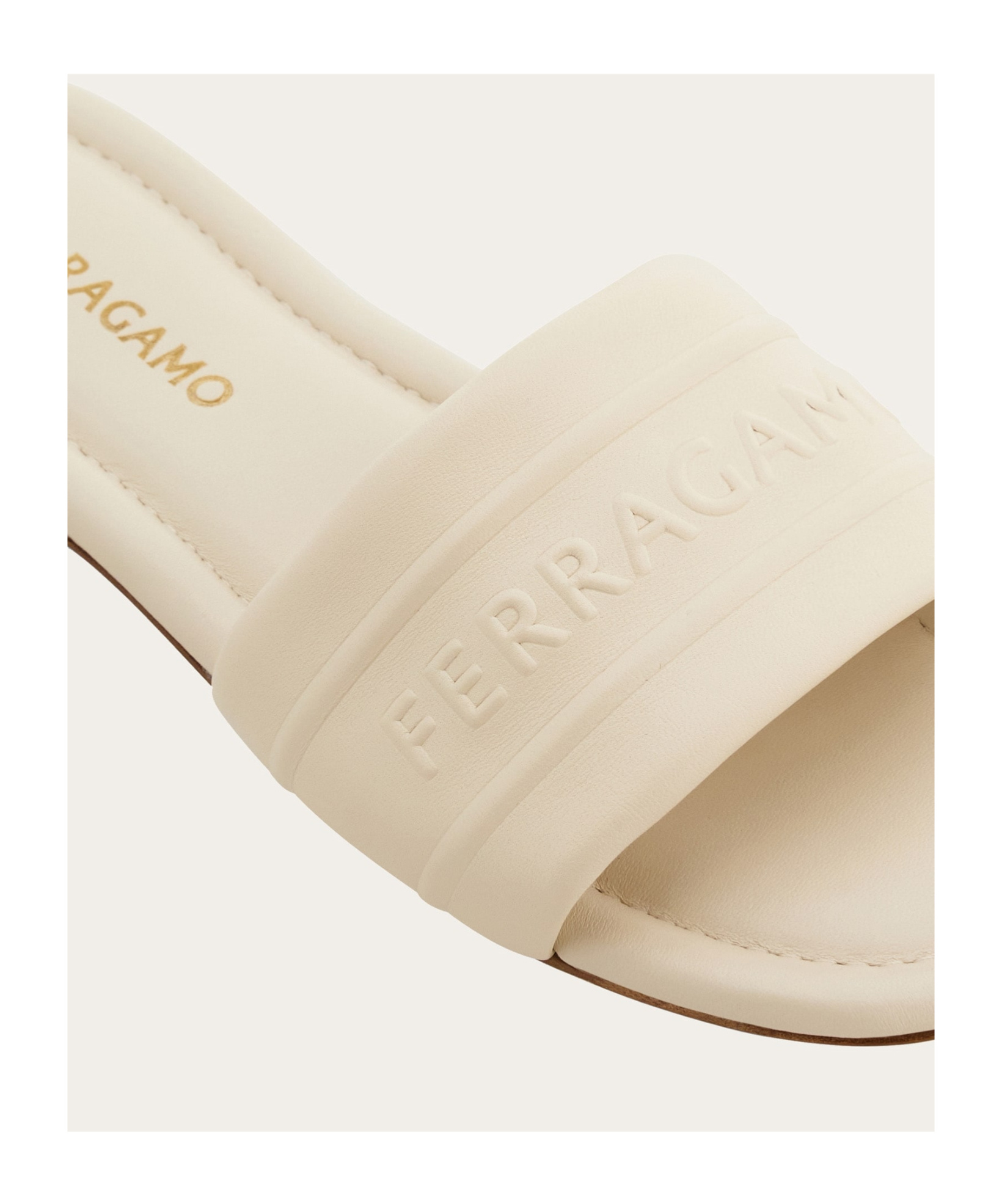 Ferragamo Slide With Logo