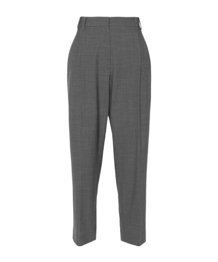 Brunello Cucinelli Pleated Tailored Trousers In Black