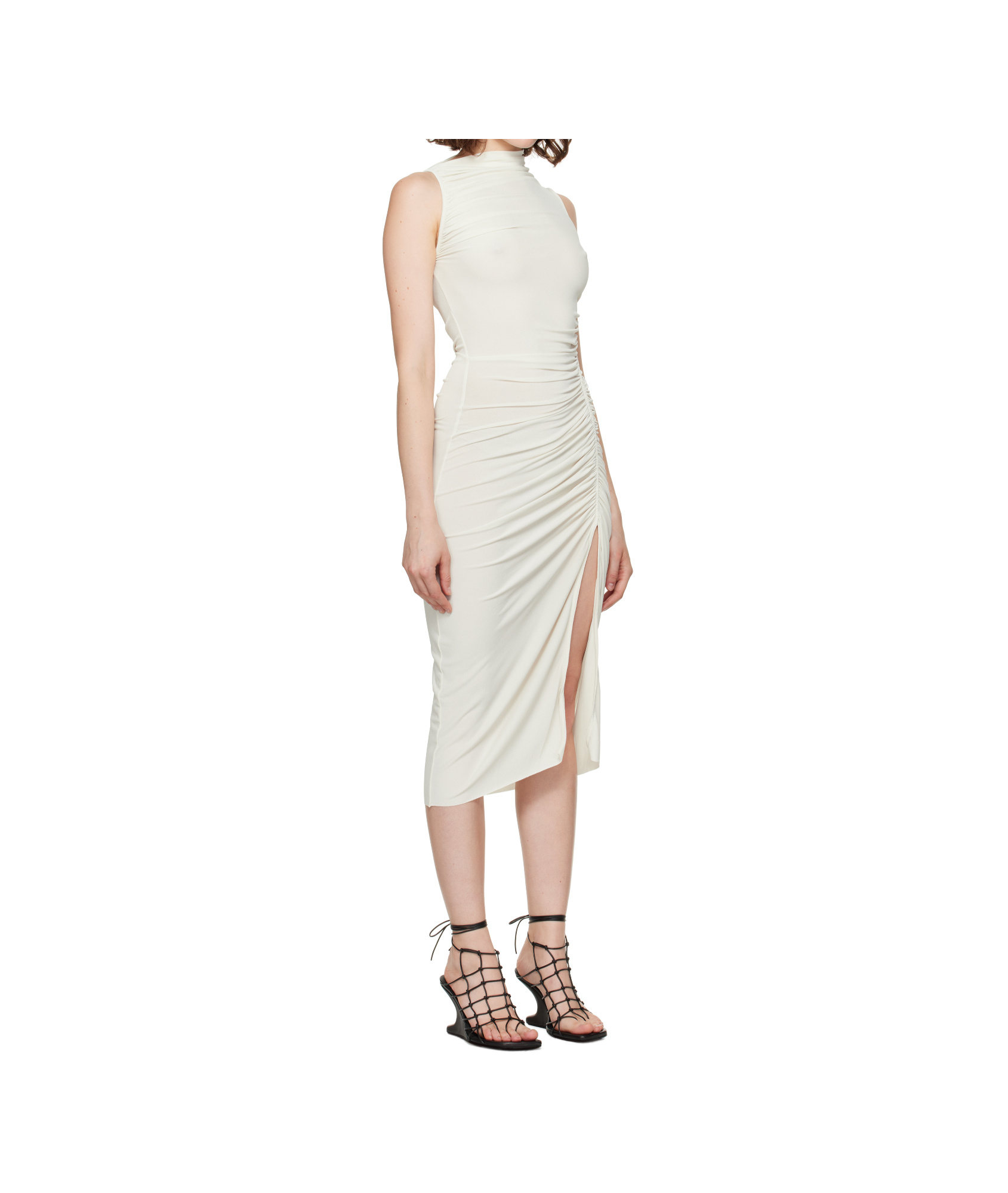 Rick Owens Svita Dress In White