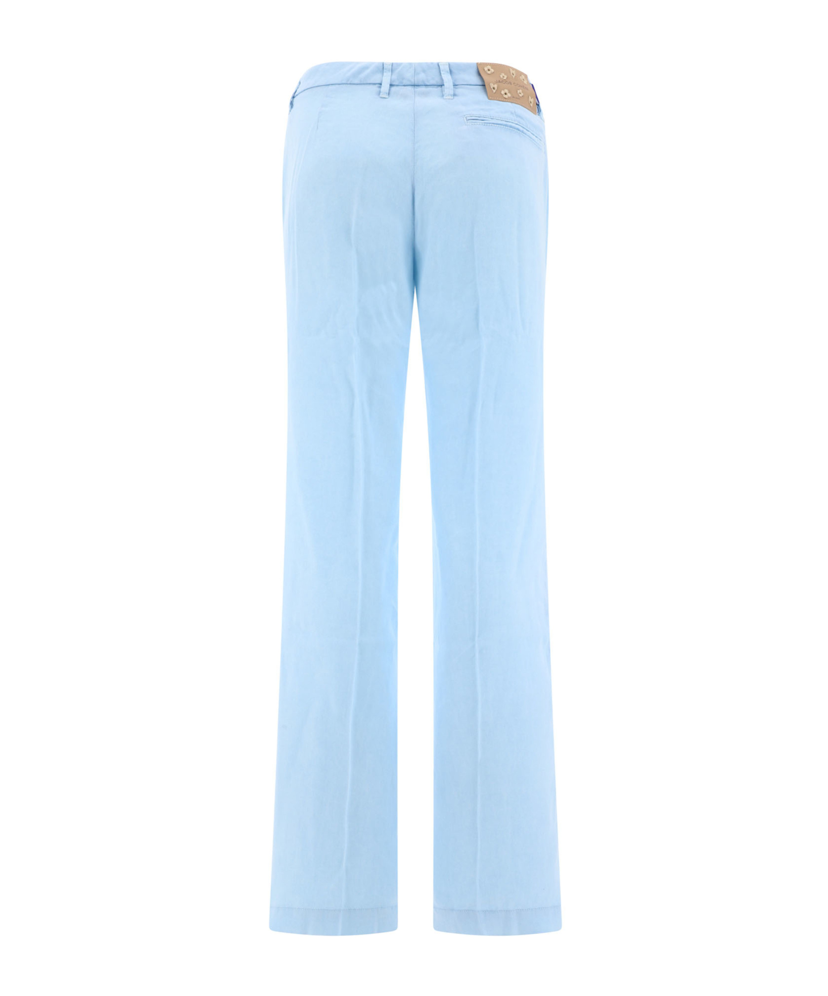 Jacob Cohen Selena Trousers Light Blue In Blue