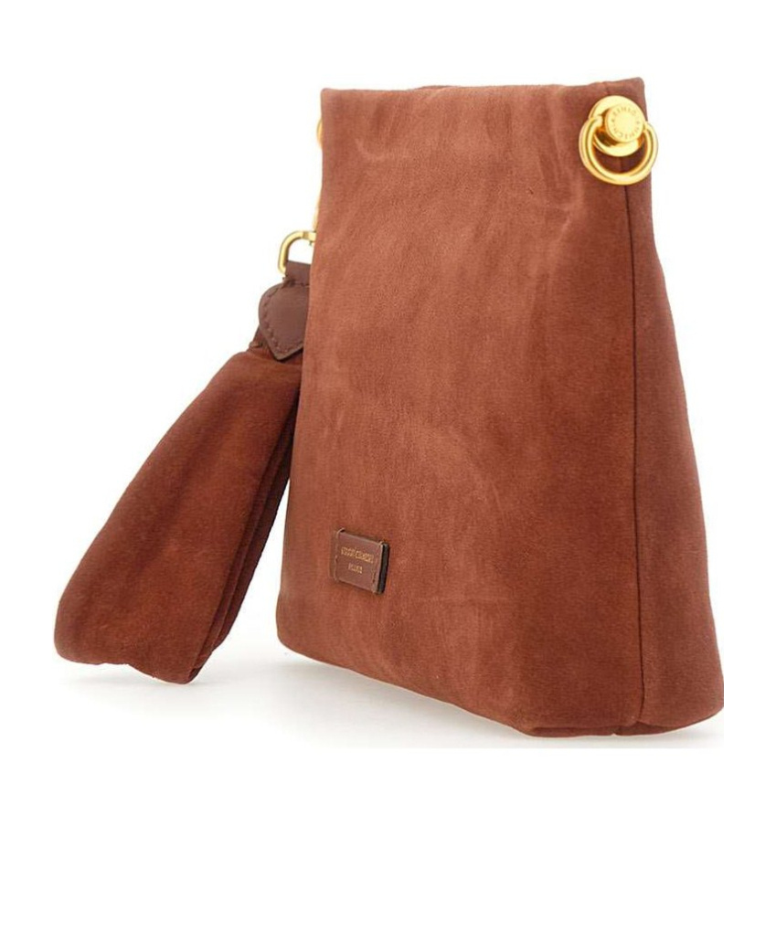 Gianni Chiarini Logo Patch Zipped Clutch Bag