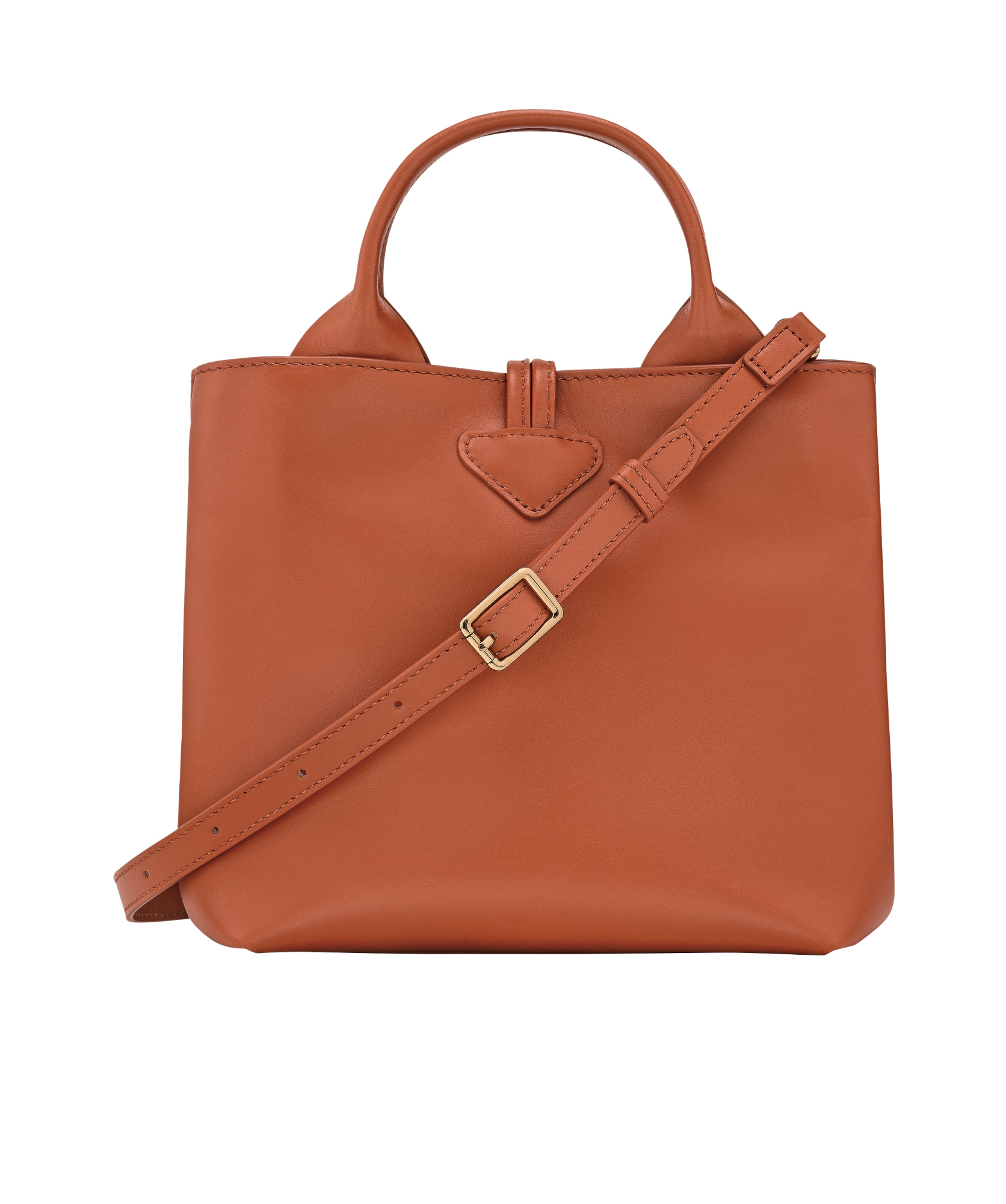 Longchamp Small Le Roseau Tote Bag In Brown
