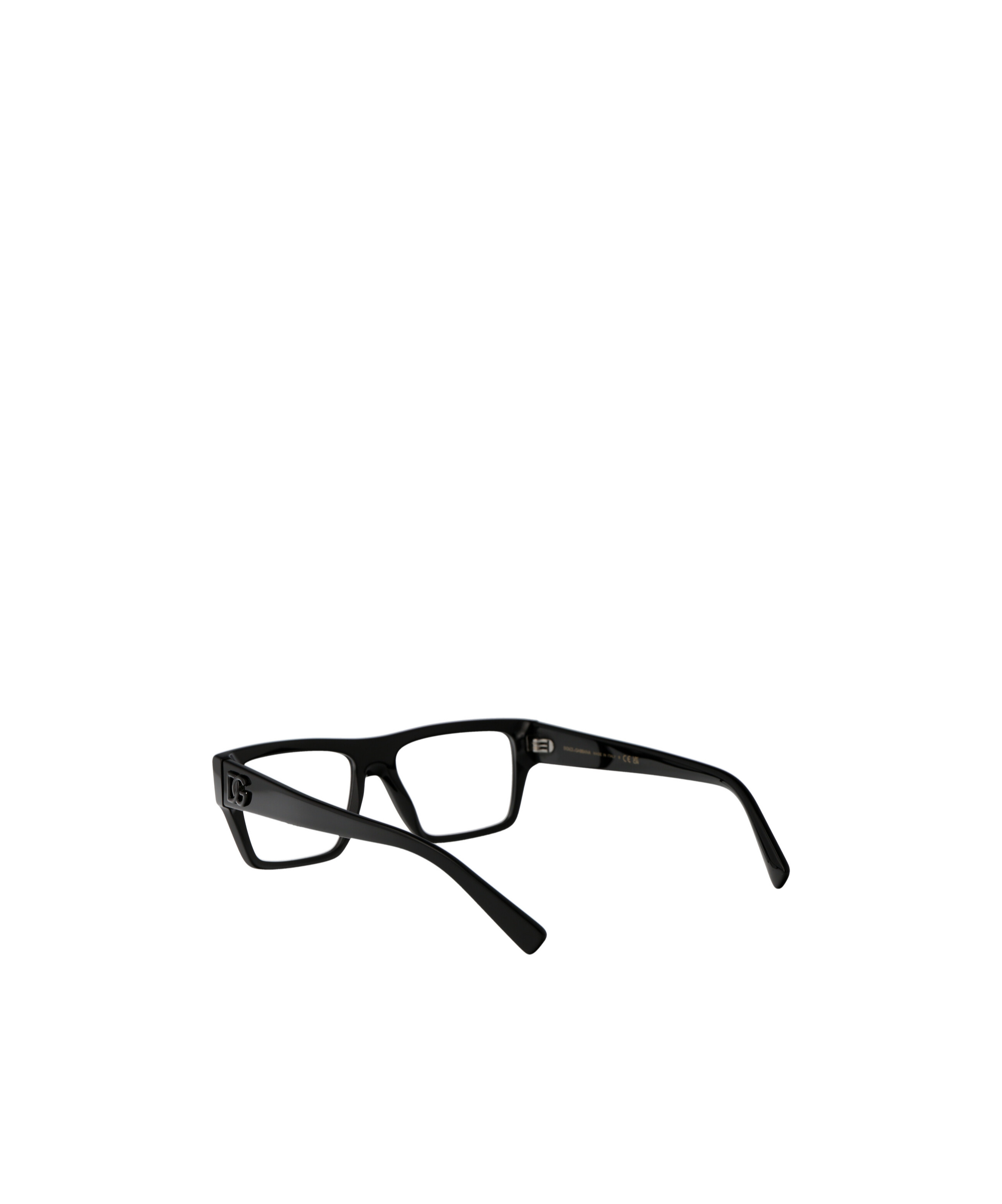 Dolce & Gabbana Dolce Gabbana Eyewear Square Frame Glasses In Black