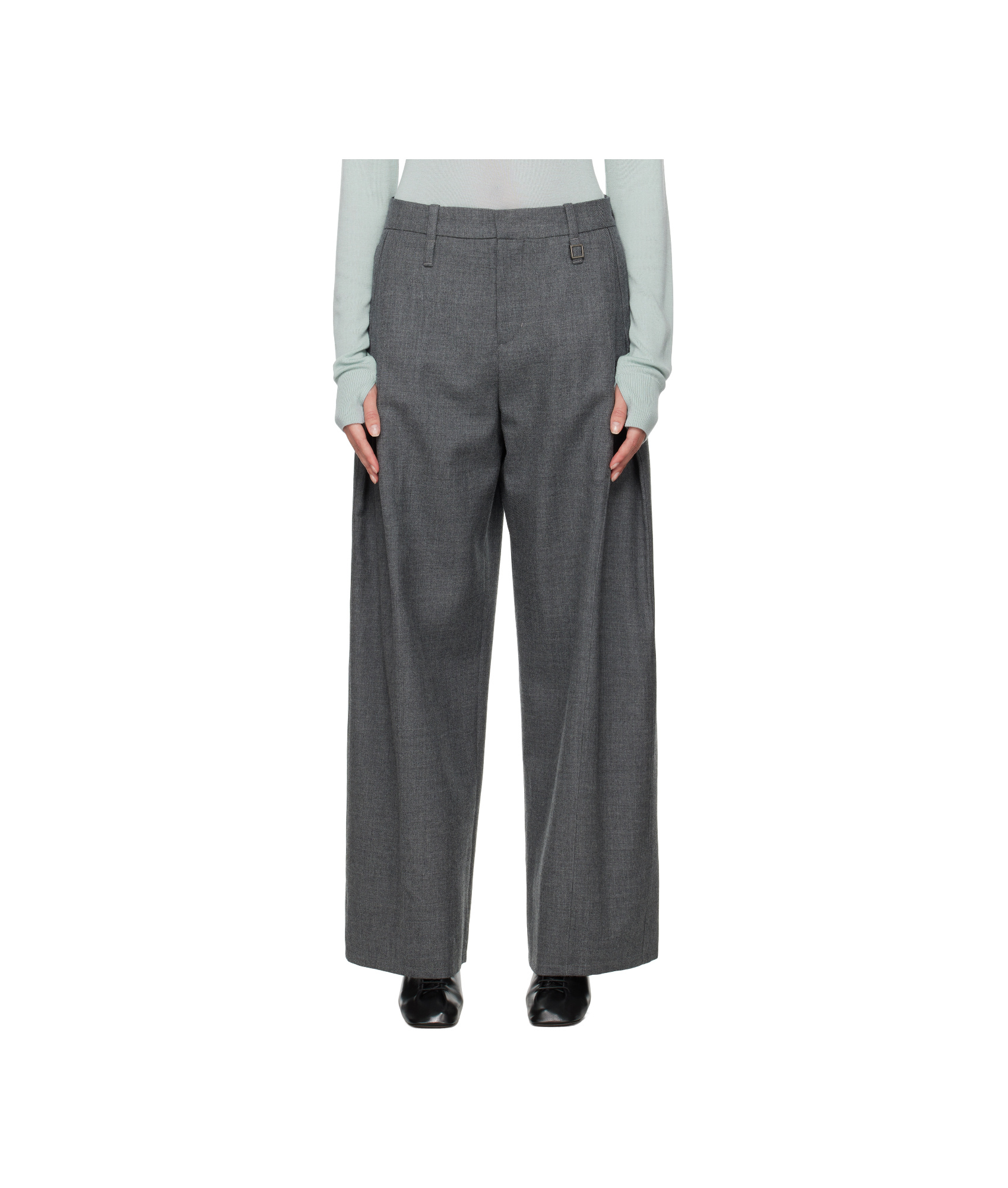 WOOYOUNGMI WIDE-LEG CASUAL PANTS