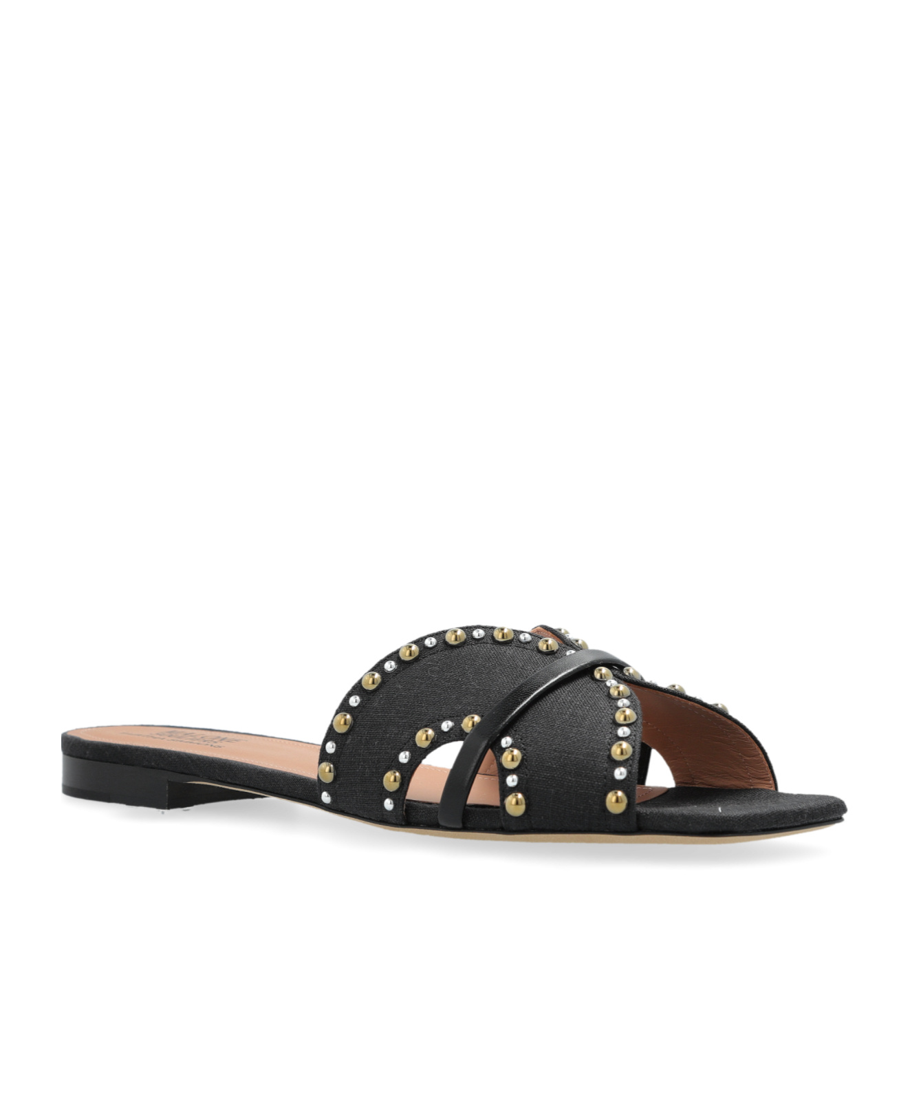 Malone Souliers Keke Slippers In Black