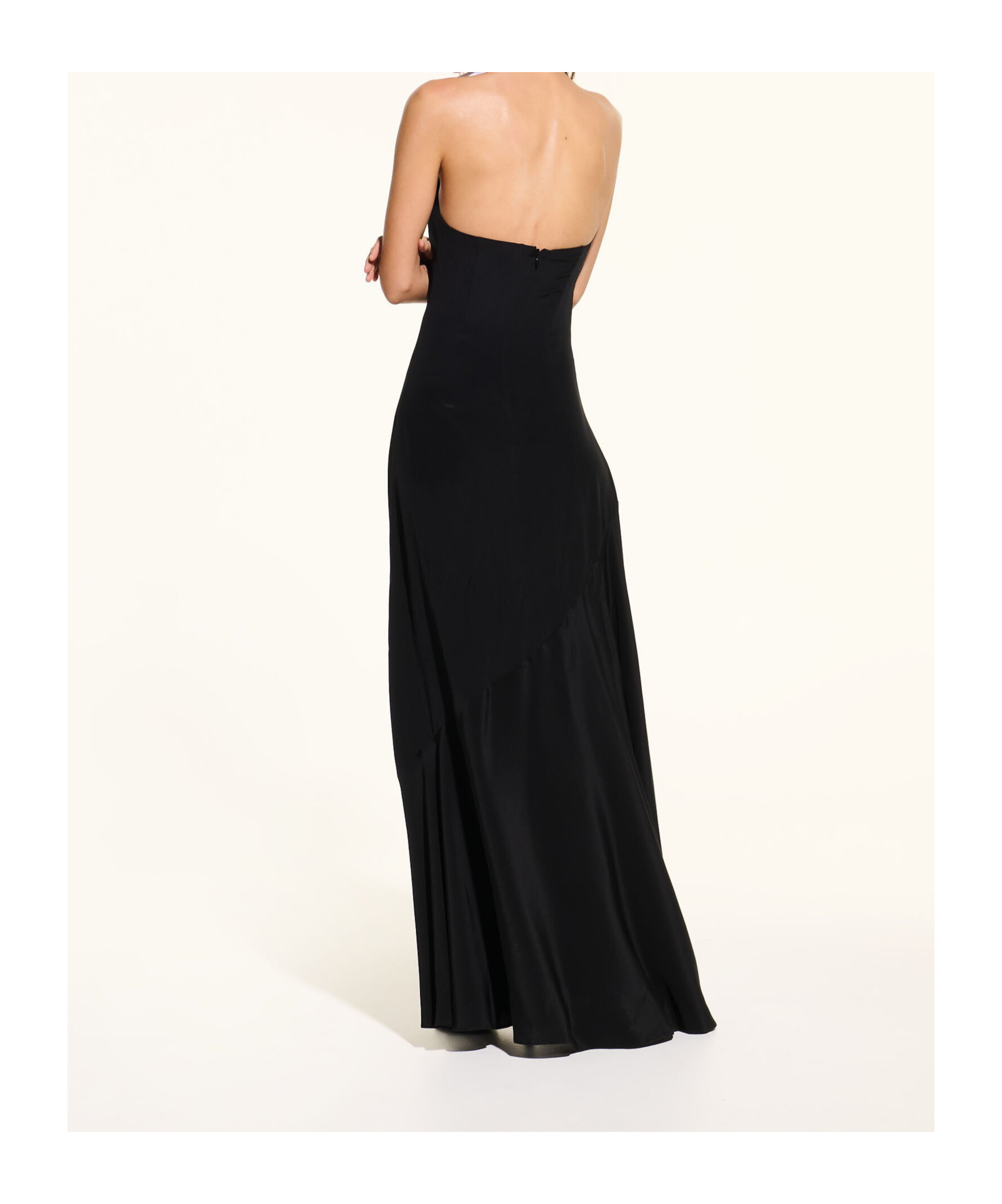 Shop Karl Lagerfeld Karl Studio Gown In Black