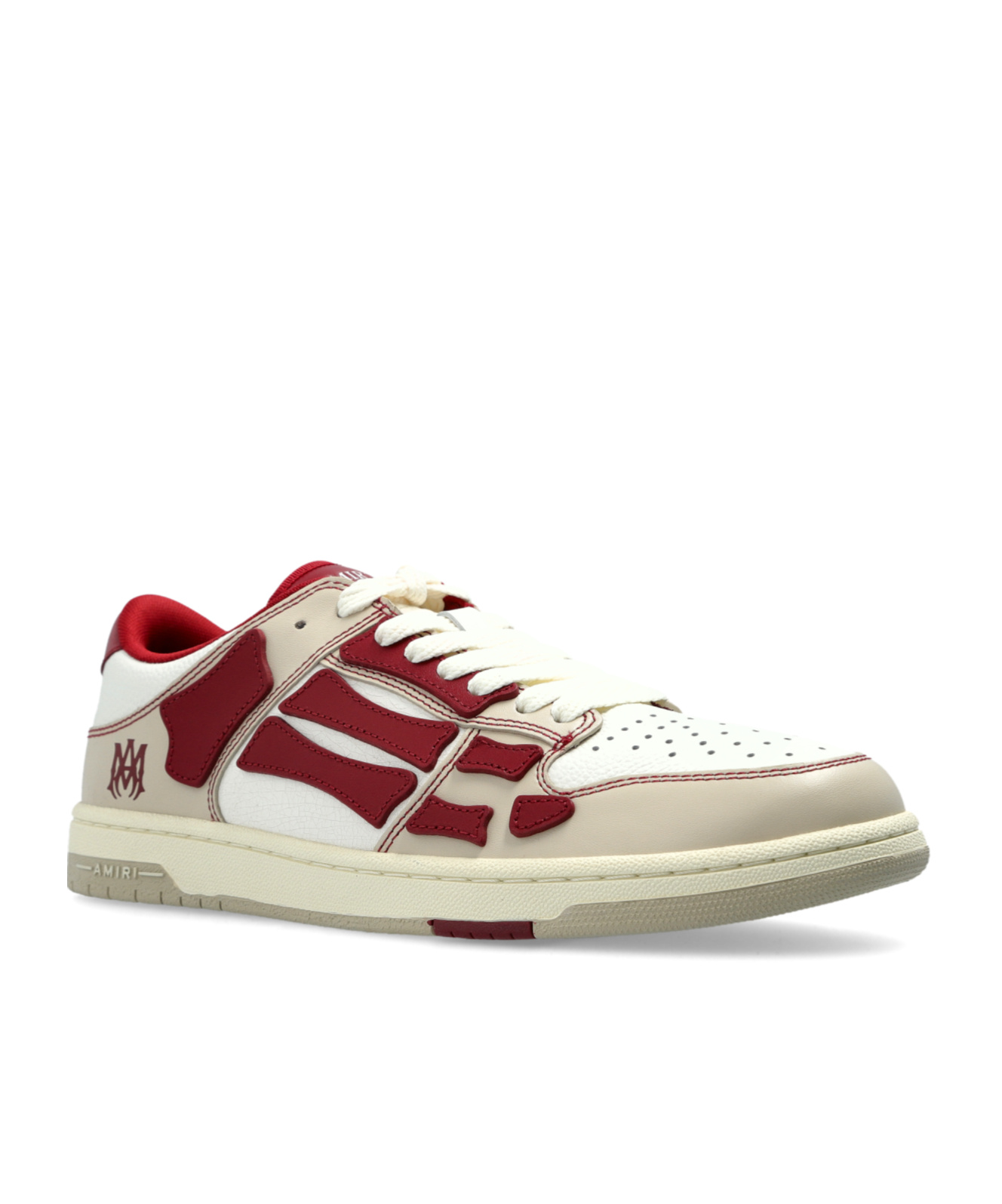 Shop Amiri Skel Sneakers In Nude