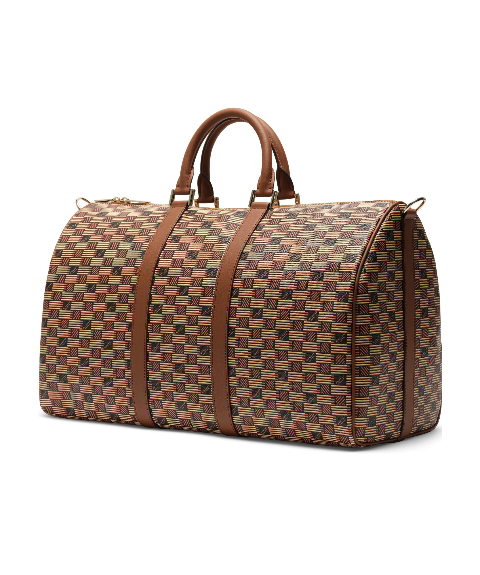 Moreau Boston Travel Bag In Brown