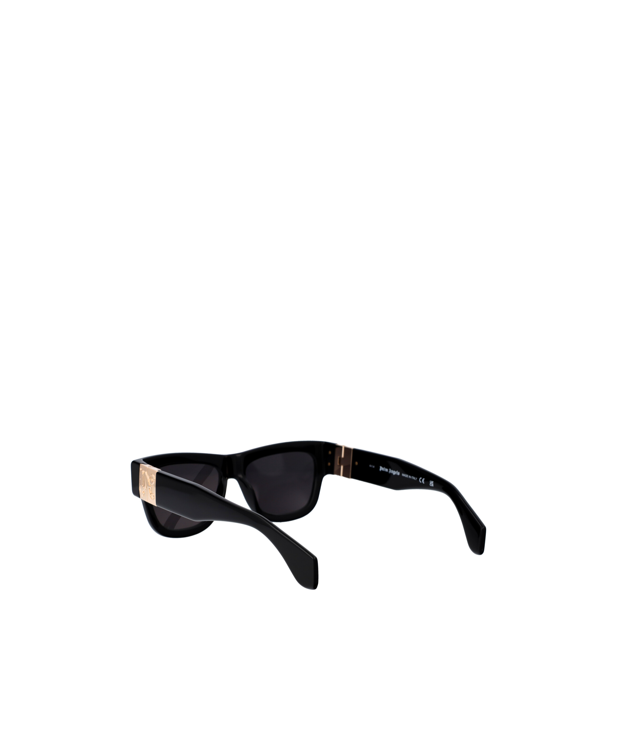 Palm Angels Eyewear Merrill Square Frame Sunglasses In Black