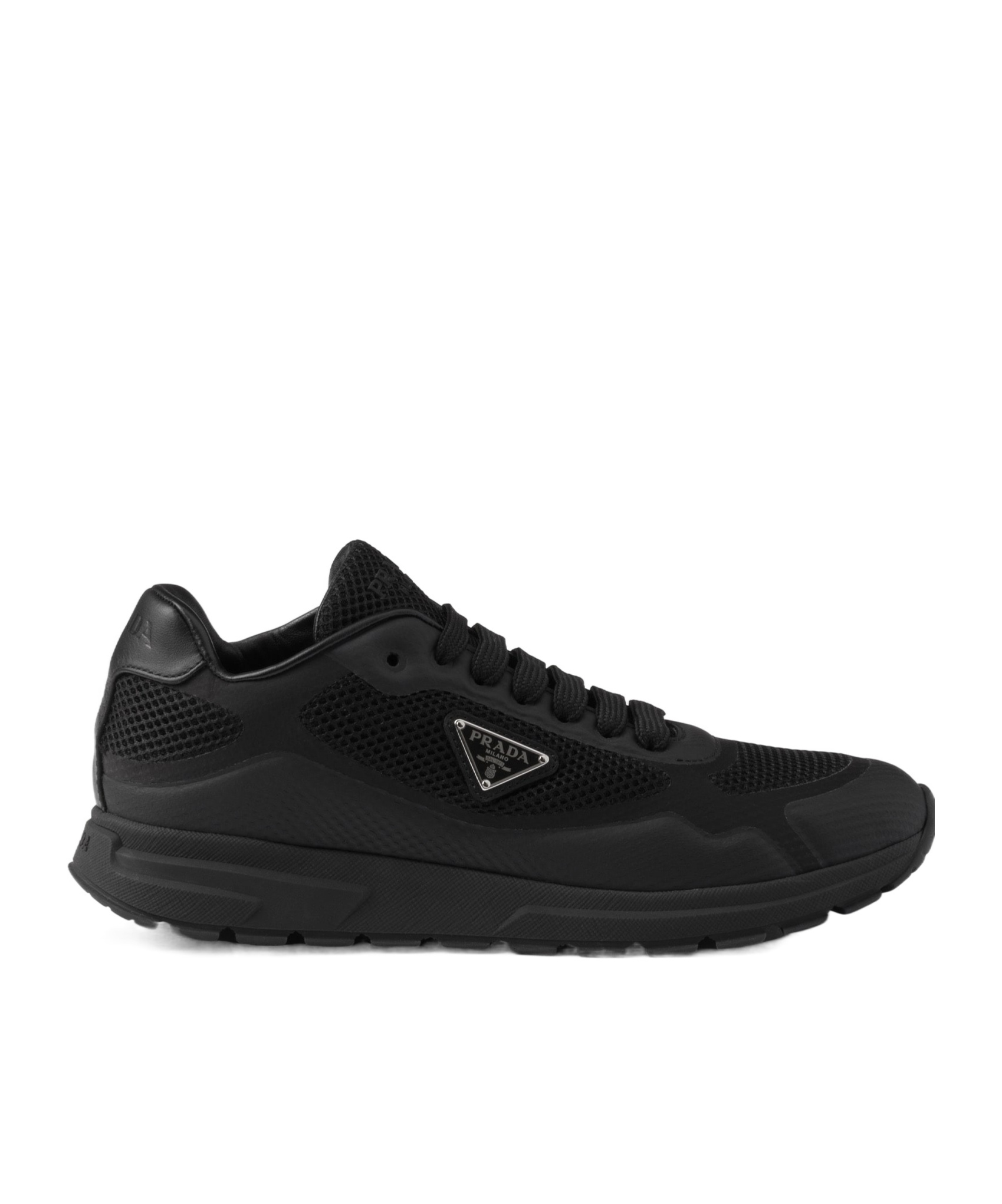 Prada Prax 2.0 Low-top Sneakers In Black