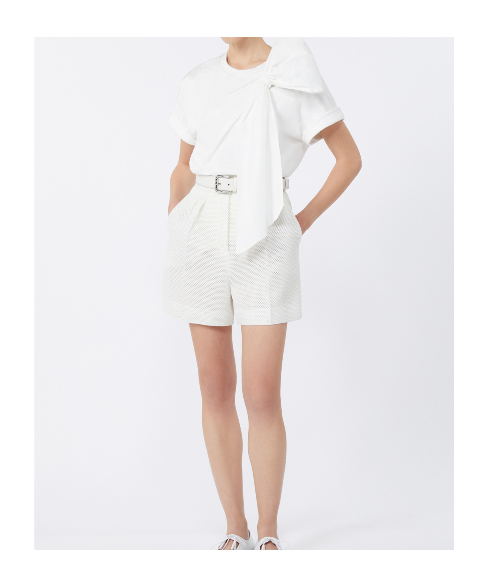 Max Mara Round Neck Short Sleeve T-shirt