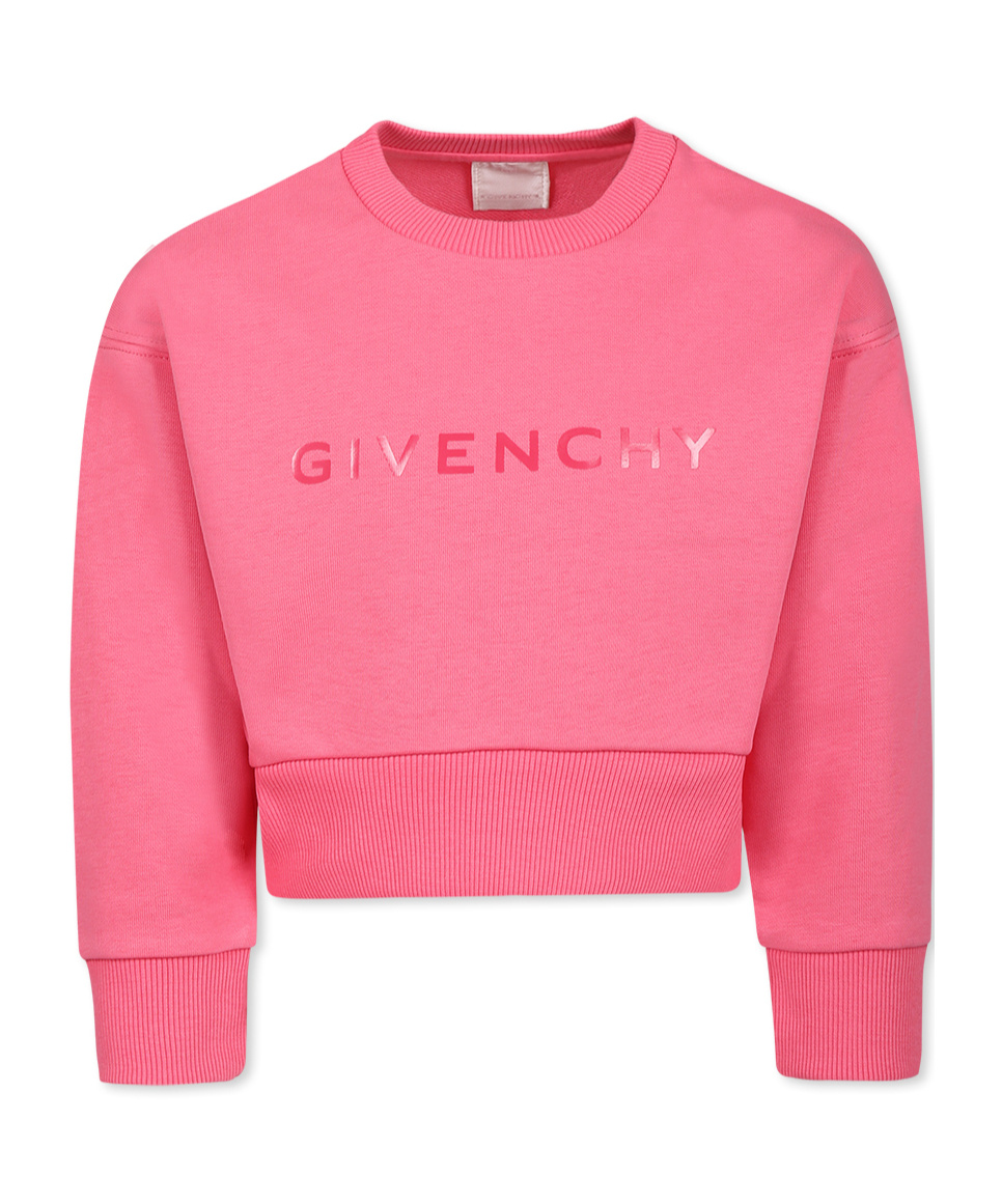 Givenchy Long-sleeved Sweater In Pink
