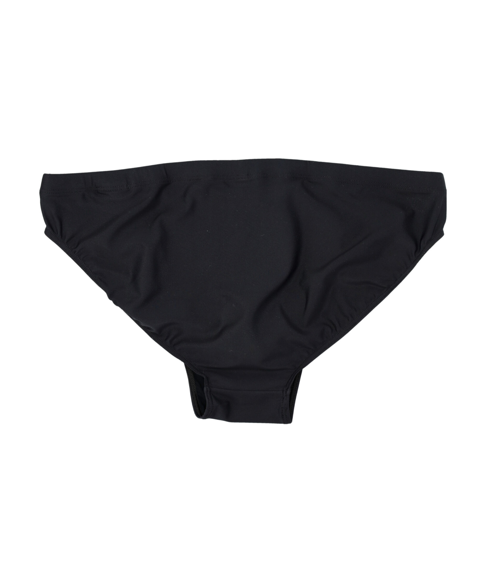 Marine Serre Medium-waist Swimwear Jersey Brief In Black