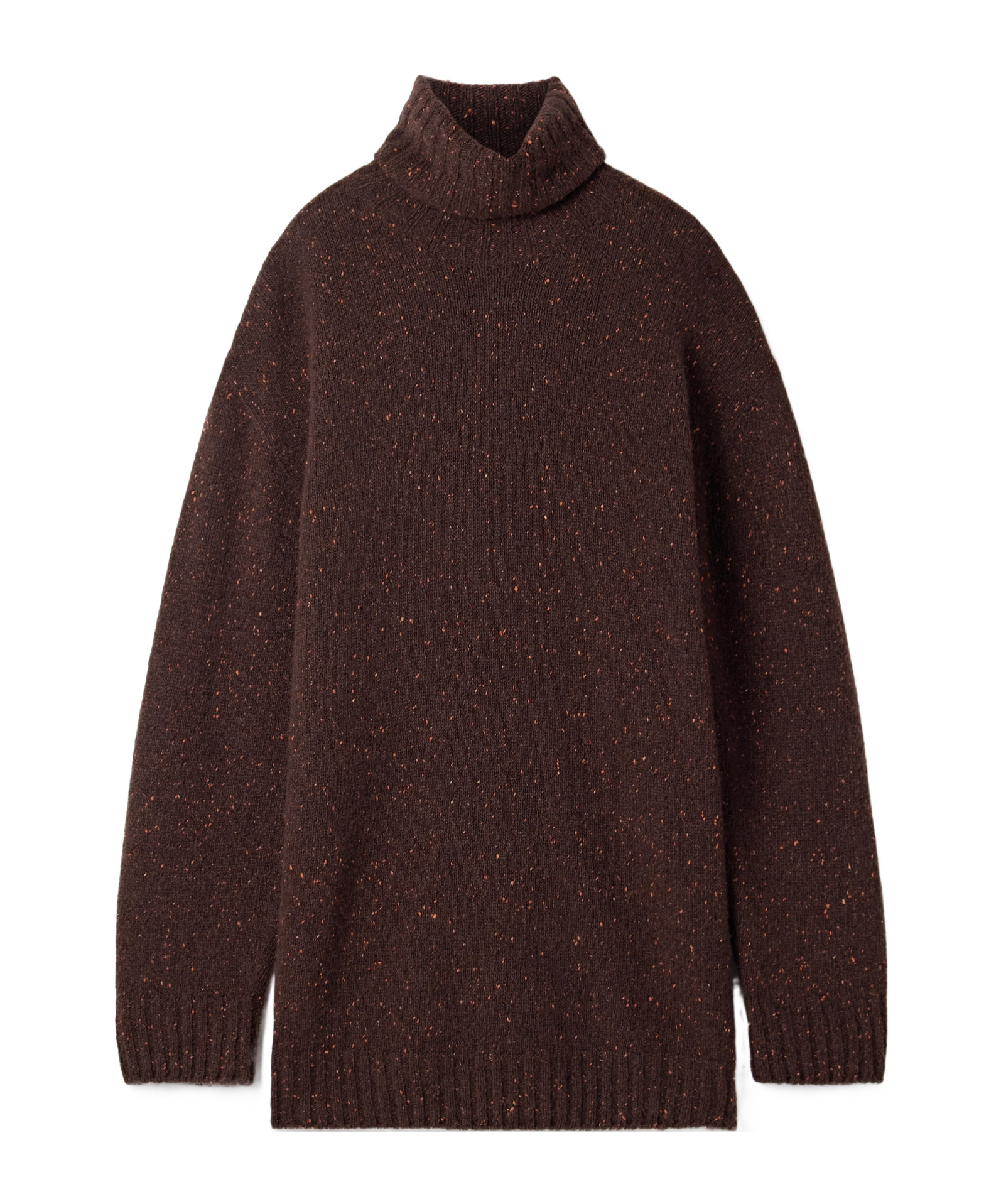 The Row Mirai Cashmere Turtleneck Sweater In Burgundy