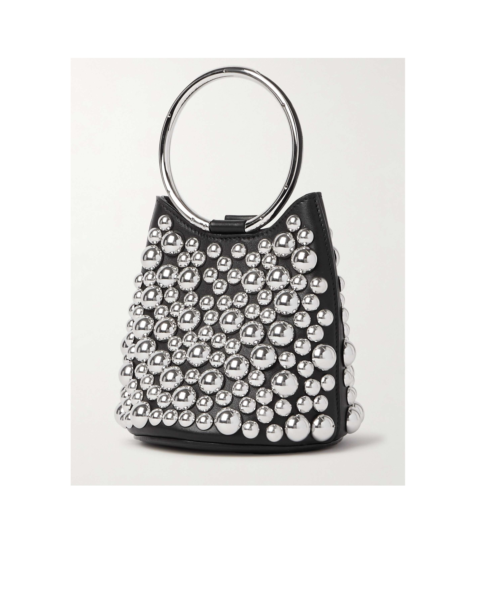 ALAÏA MINI RING BUCKET BAG