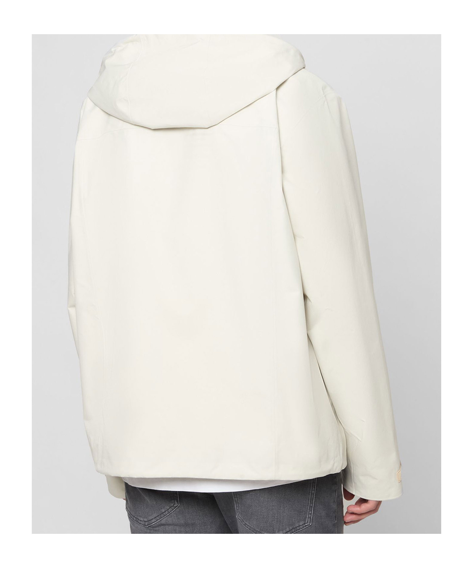 Hugo Boss Long-sleeved Windbreaker In White
