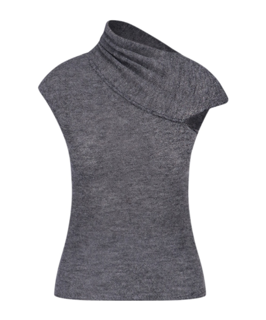 Paloma Wool Openwork Detail Sweater In Gray