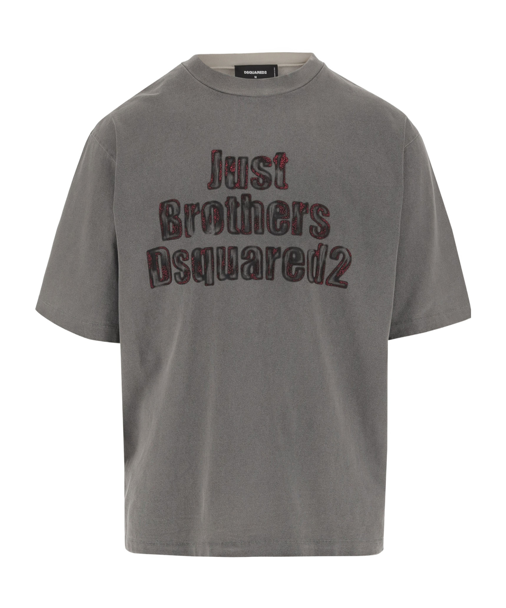 Dsquared2 Short-sleeved T-shirt In Gray