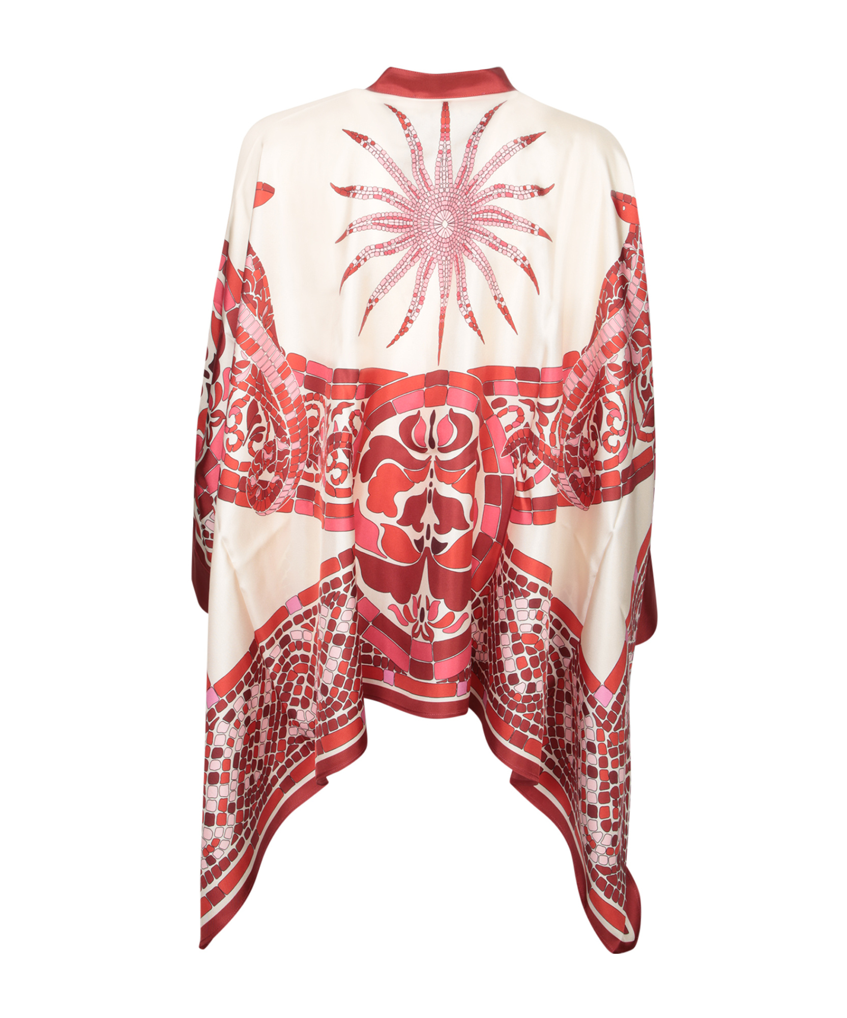 La Doublej Cobra' Silk Shirt In Multi