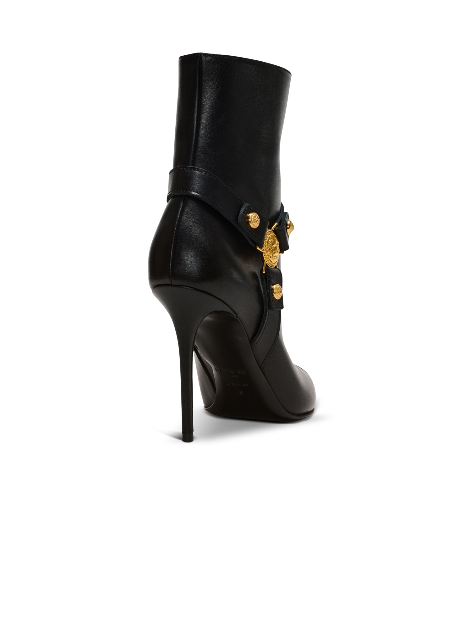 Balmain Boots In Black