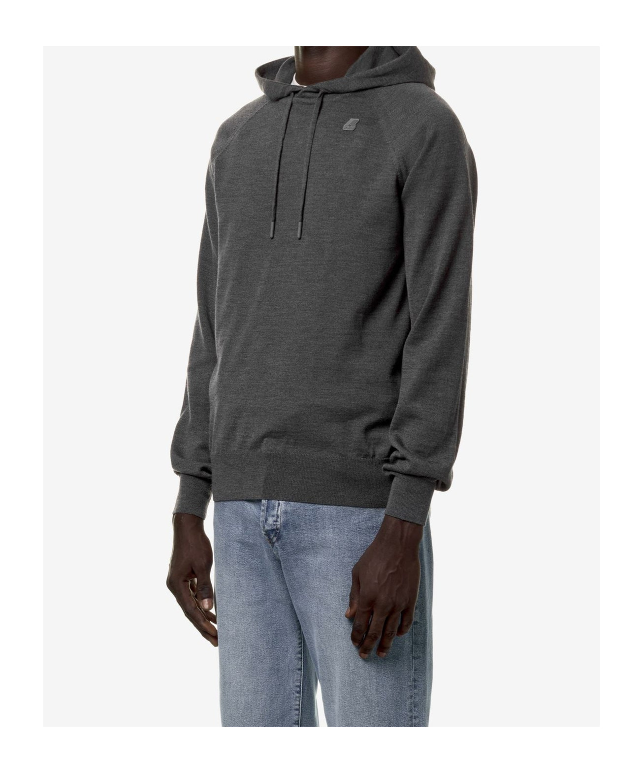K-way Long-sleeved Sweater In Black