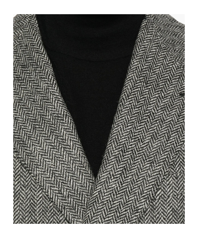 Tagliatore Double-breasted Blazer In Gray