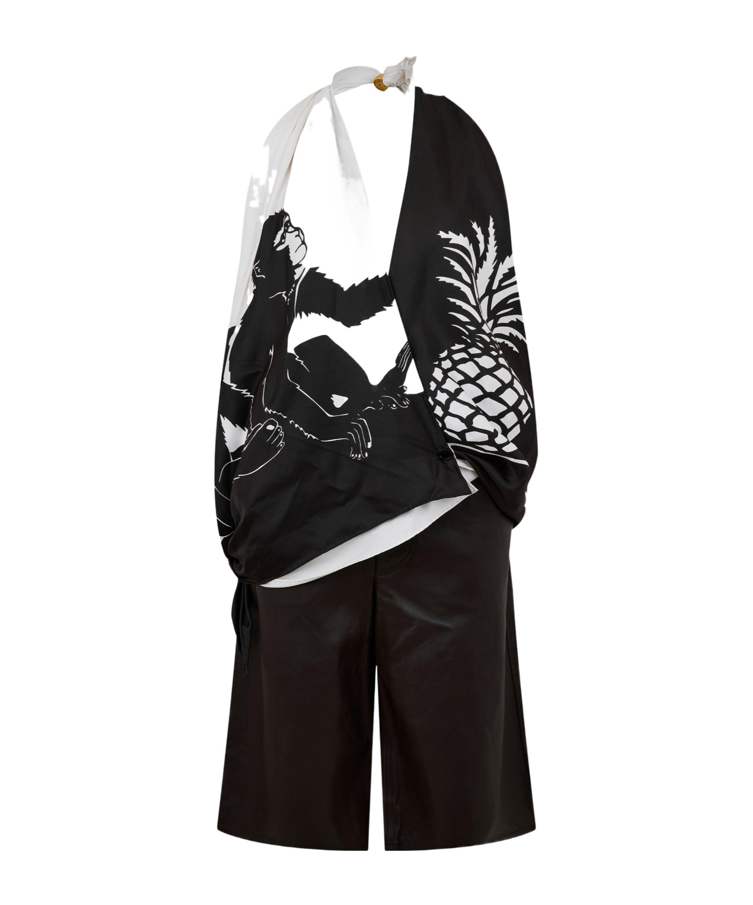 Bottega Veneta Printed Top And Short Sets In Multi